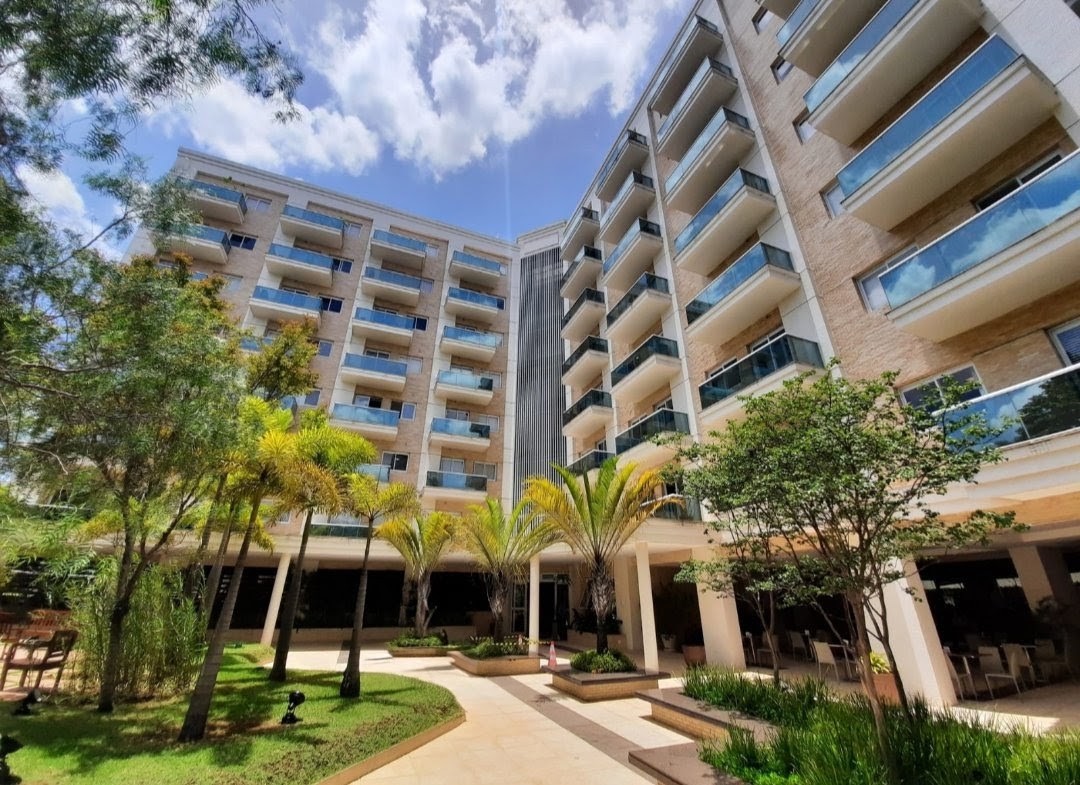 Área externa do edifício da Harmonia Dental